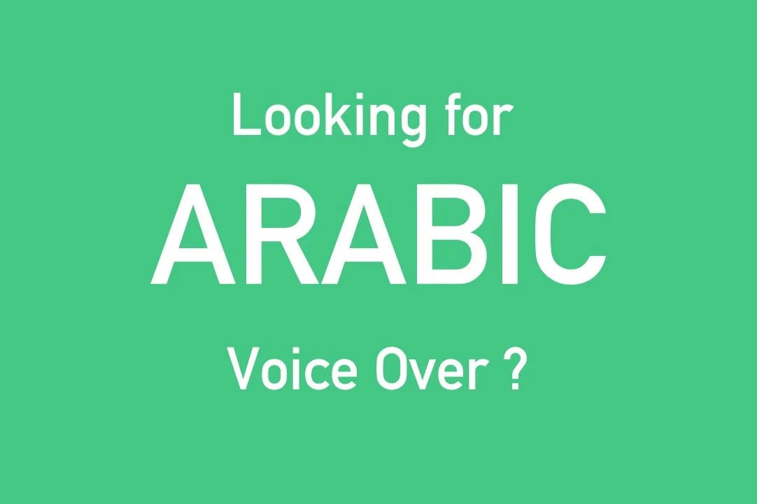 Arabic voiceover in dubai