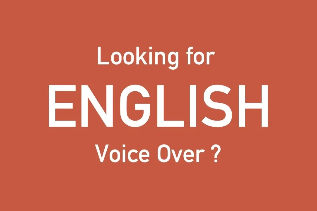 English voiceover in dubai
