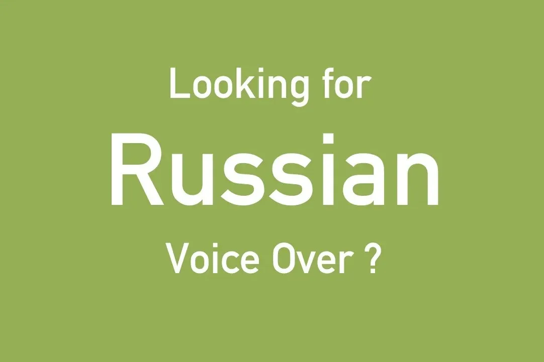 Russian voiceover in dubai