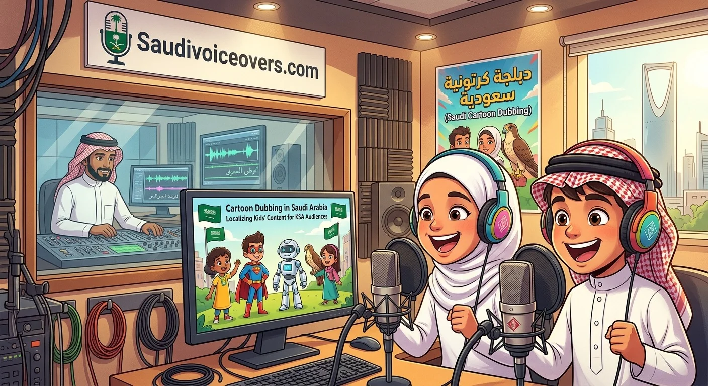 Cartoon Dubbing in Saudi Arabia