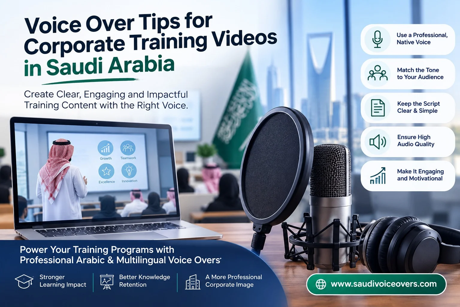 Voice Over Tips for Corporate Training